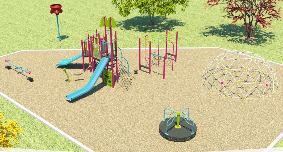 Concept plans for the Wes Petterson Memorial Park.