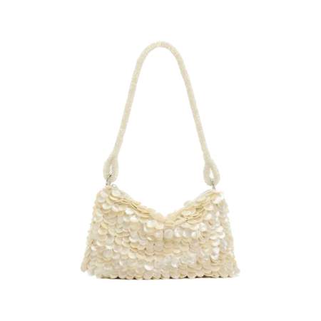 Zara beaded shoulder bag