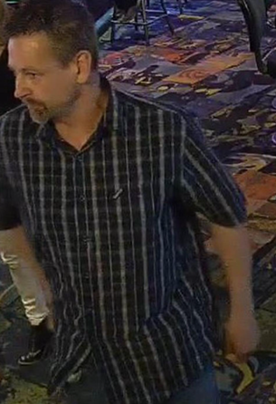 The Calgary Police Service is looking for a man who allegedly assaulted another man in the city's southeast last December.