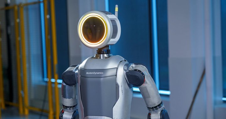 Boston Dynamics unveils ‘creepy’ new fully electric humanoid robot – National | Globalnews.ca