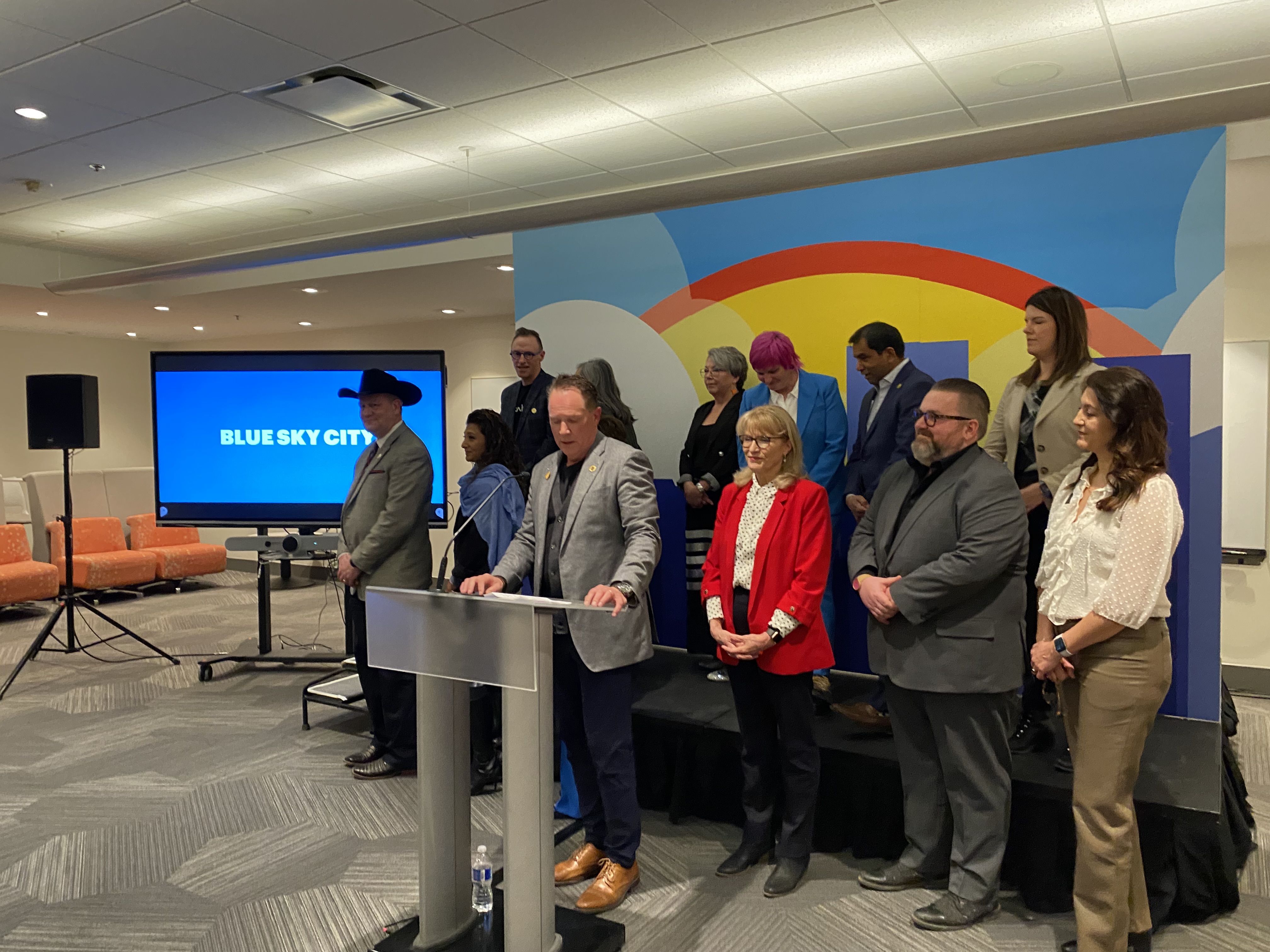 Град Калгари представи новата си марка в сряда Blue Sky