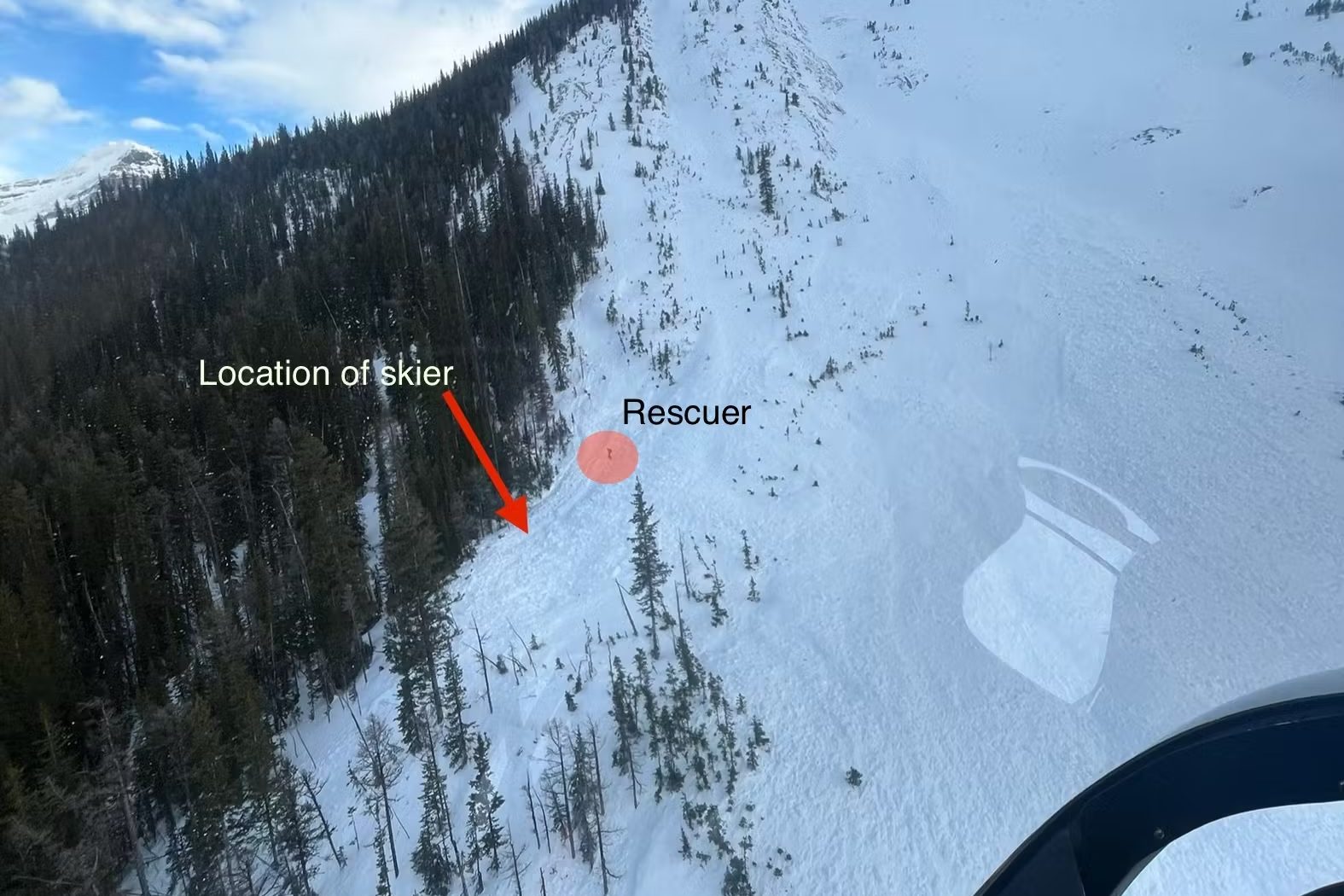 Skier killed in avalanche northwest of Banff