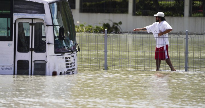 Dubai airport says flood recovery ‘will take some time’ after record rain