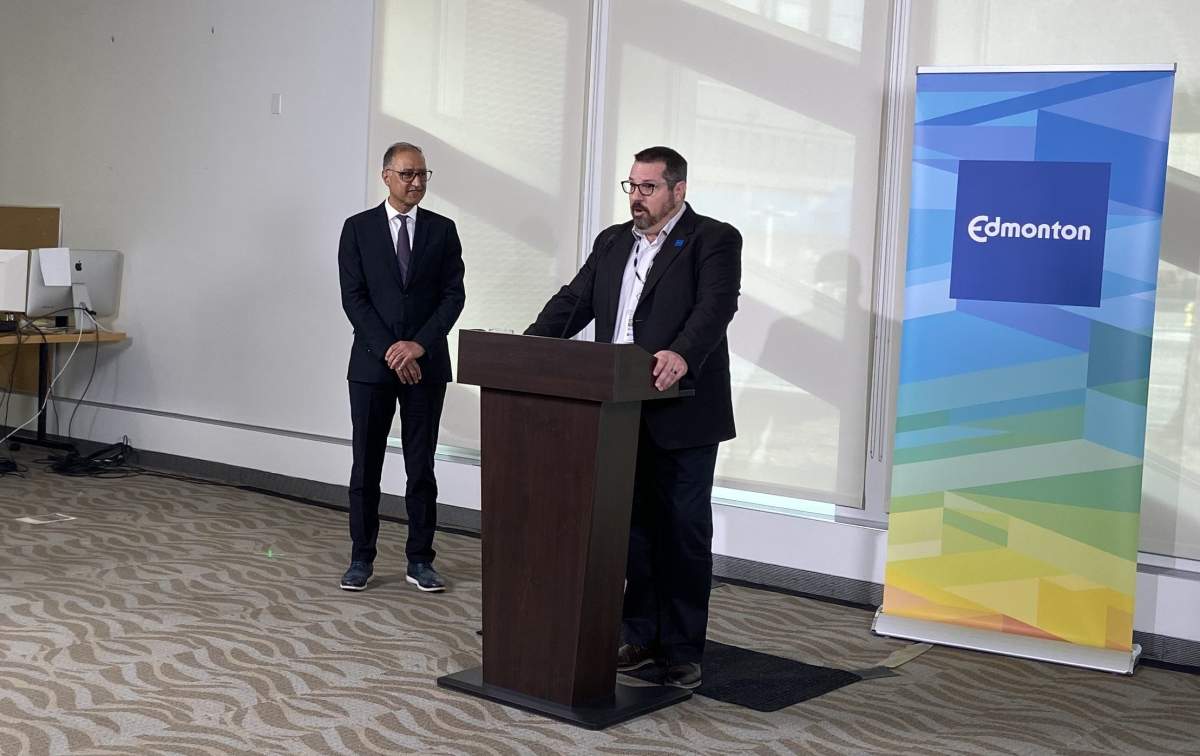 Edmonton City Council named Eddie Robar interim city manager Wednesday, April 3, 2024.