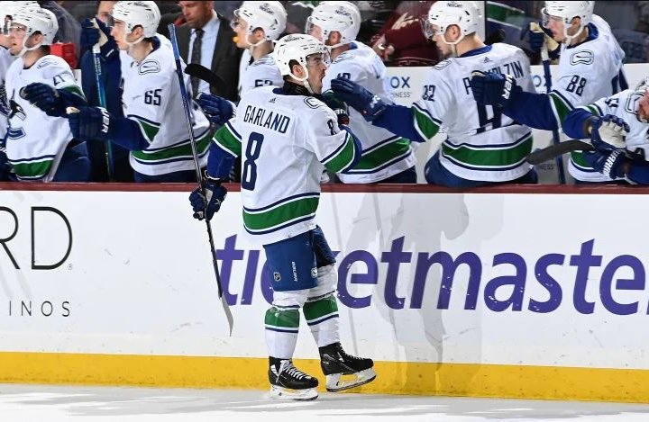 Garland’s late goal lifts Vancouver Canucks past Coyotes 2-1