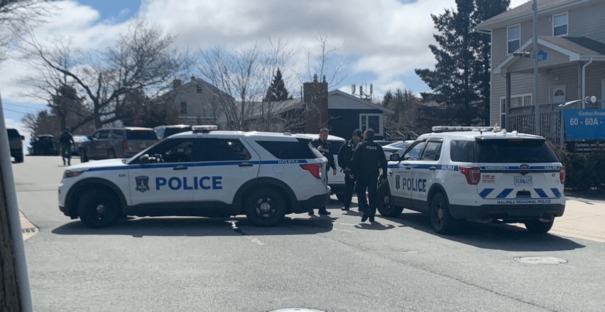 An emergency alert has been issued over a "dangerous man armed with a firearm" in the Gaston Road area of Dartmouth Tuesday morning.