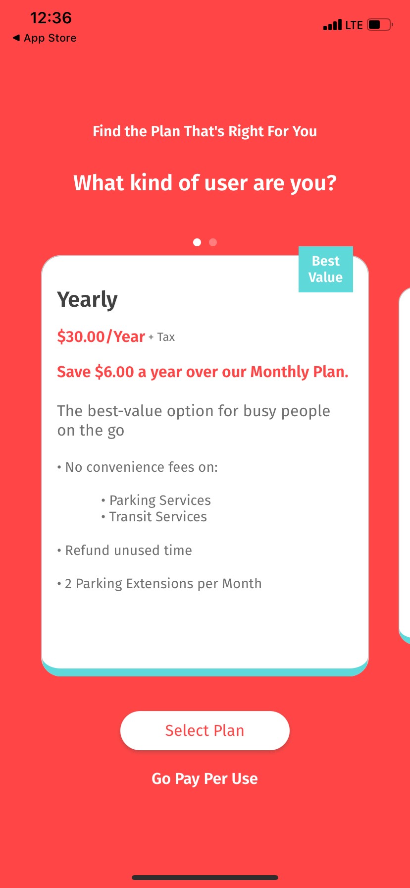 A yearly membership is available through HotSpot parking.