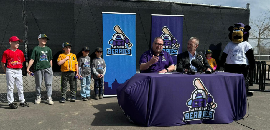 The Saskatoon Berries announced on Monday that it will be sponsoring U7 and U9 divisions during the 2024 baseball season. .