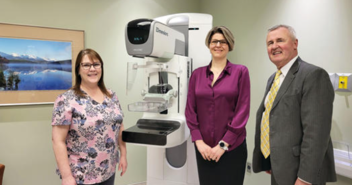 Усъвършенствана мамографска машина, инсталирана в центъра за здраве на гърдите в Саскатун