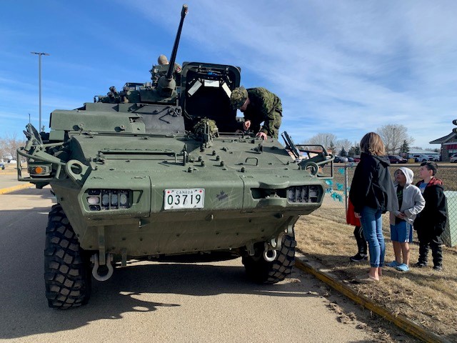 Teal Up Day was marked at Guthrie School in Parkland County Friday, April 12, 2024.