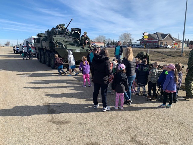 Teal Up Day was marked at Guthrie School in Parkland County Friday, April 12, 2024.