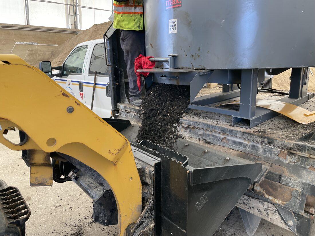 The City of Winnipeg is testing out a new mix to repair potholes this summer, to see how effective it may be heading into the colder months.