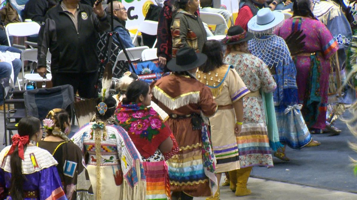 Regina police say a bear spray incident occurred at a powwow held at the Brandt Centre Saturday night.