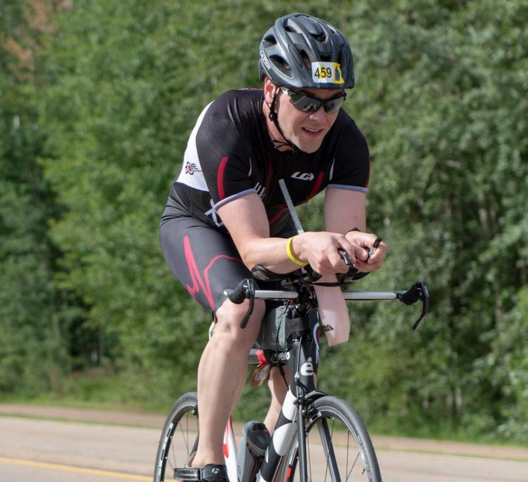 Robert Kirschman is raising funding and awareness through an Ironman event after receiving a rare cancer diagnosis.