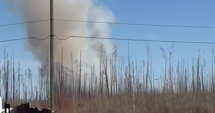 Wildfire prompts evacuation alert for Saprae Creek Estates in northeastern Alberta