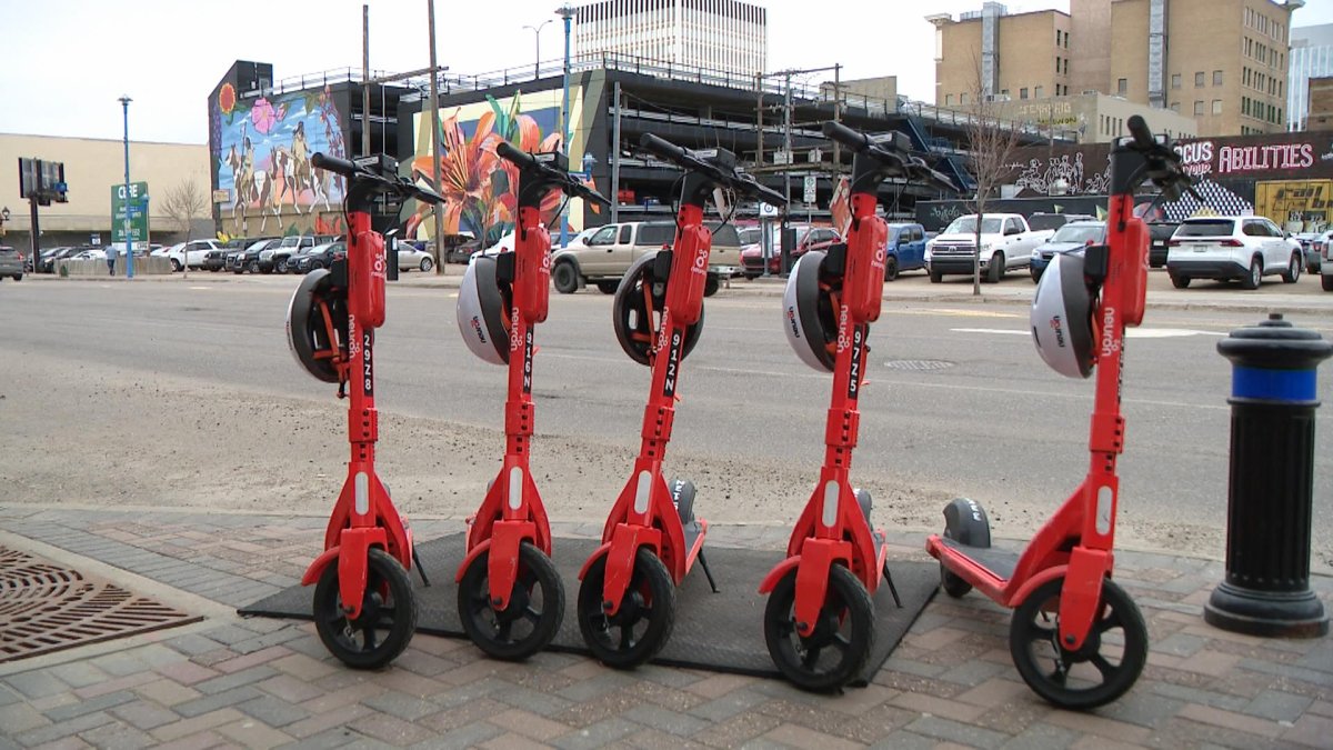 E-scooters have returned to Saskatoon.