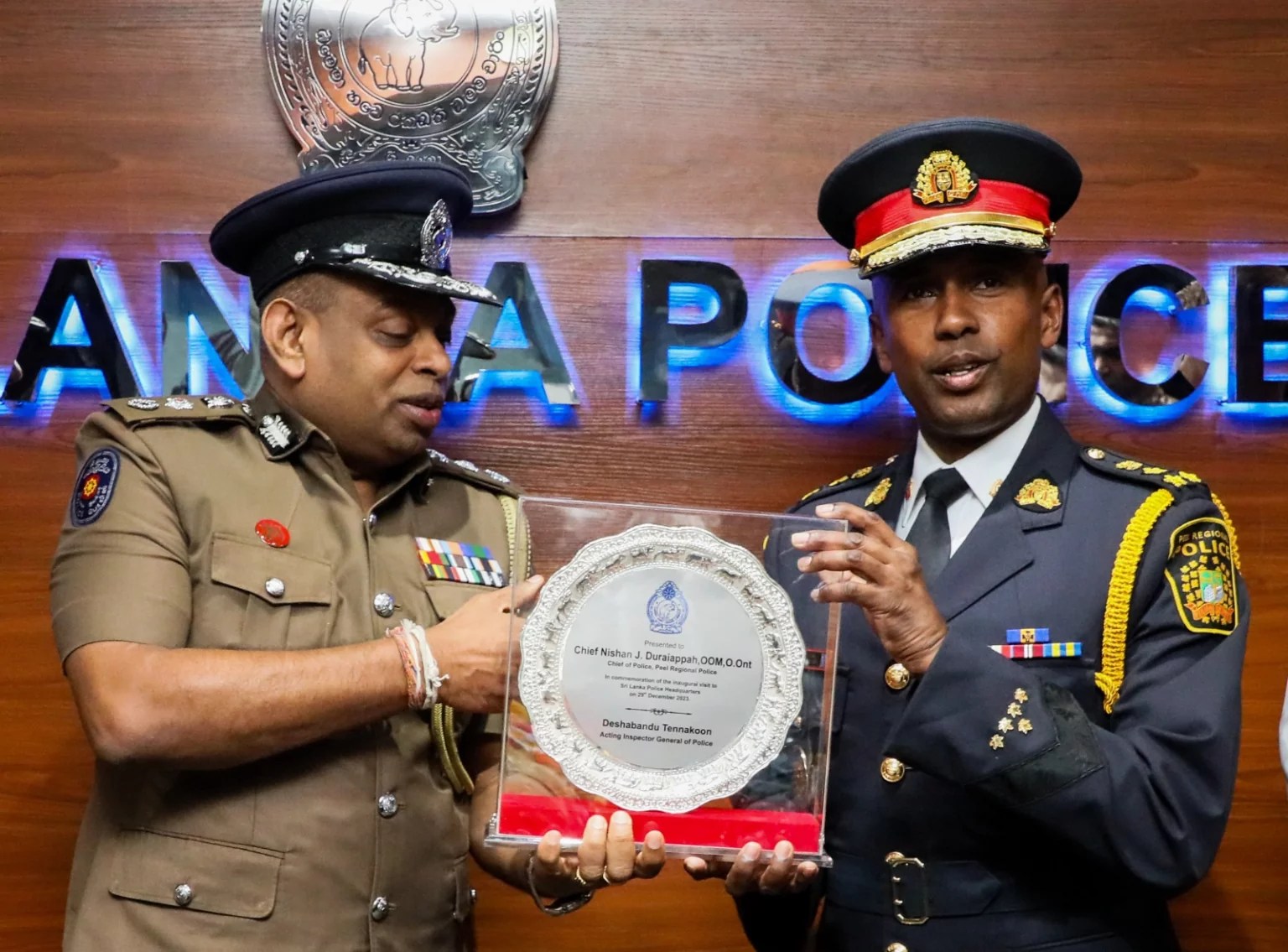 Calls grow for apology after Peel police chief meets Sri Lankan ‘torturer’