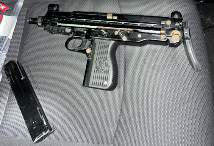 Loaded submachine gun found after impaired driving arrest in Durham ...