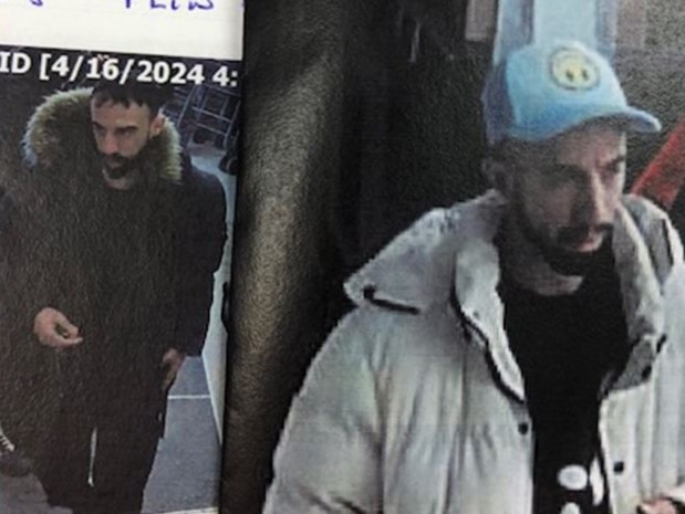Manitoba RCMP is searching for a suspect in connection to a theft from a business in Dauphin which occurred on April 17. Three other suspects have been detained.