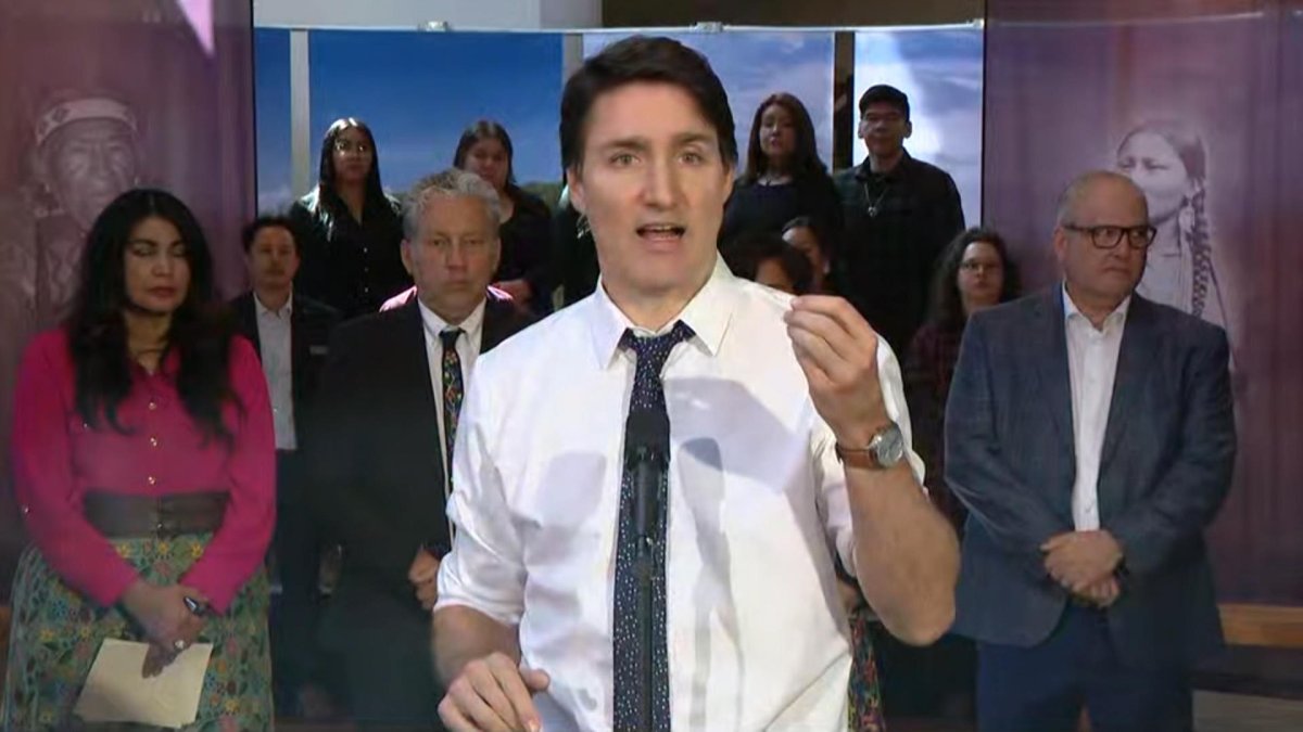 Prime Minister Justin Trudeau was in Saskatoon Tuesday talking about supports for Indigenous communities.