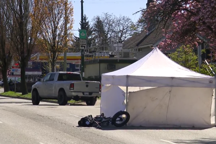 Cyclist killed in East Vancouver collision