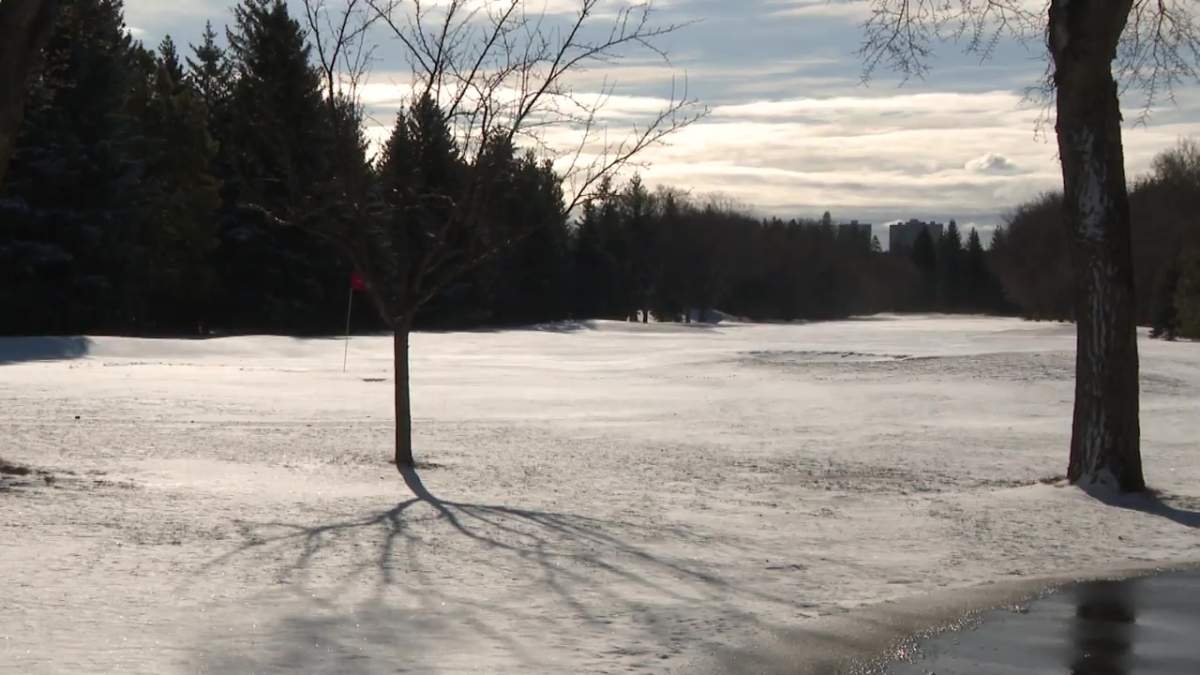 Edmonton's Victoria Golf Course on opening day Wednesday, April 17, 2024.