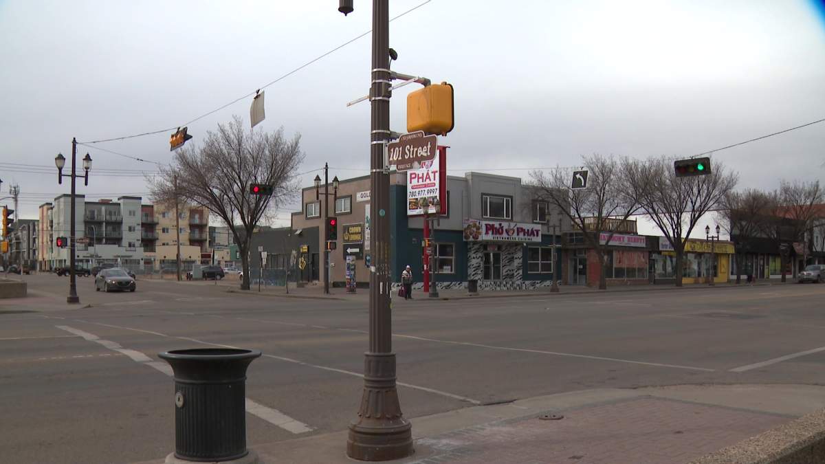 Just after 2 a.m., Sunday, April 21, 2024, police located a woman in medical distress in the area of 101st Street and 82nd Avenue.