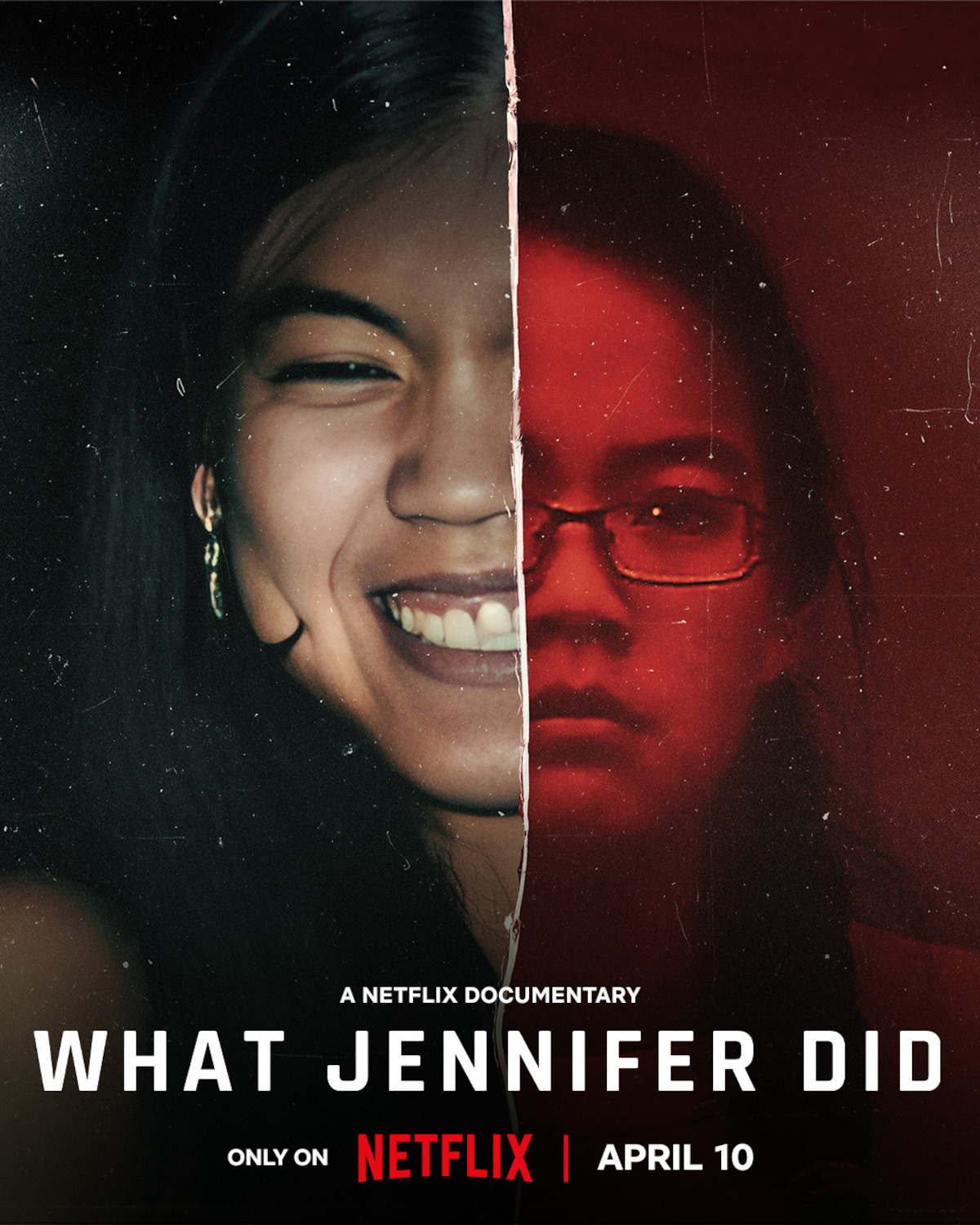 Jennifer Pan is seen in the promotional poster for Neflix’s ‘What Jennifer Did.’