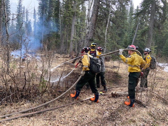 Preparing for a busy wildfire season, a look inside Alberta’s wildland firefighter training