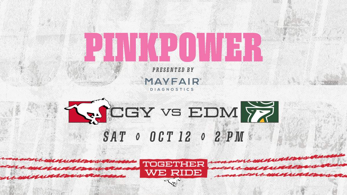 Calgary Stampeders vs Edmonton Elks – PinkPower event - image