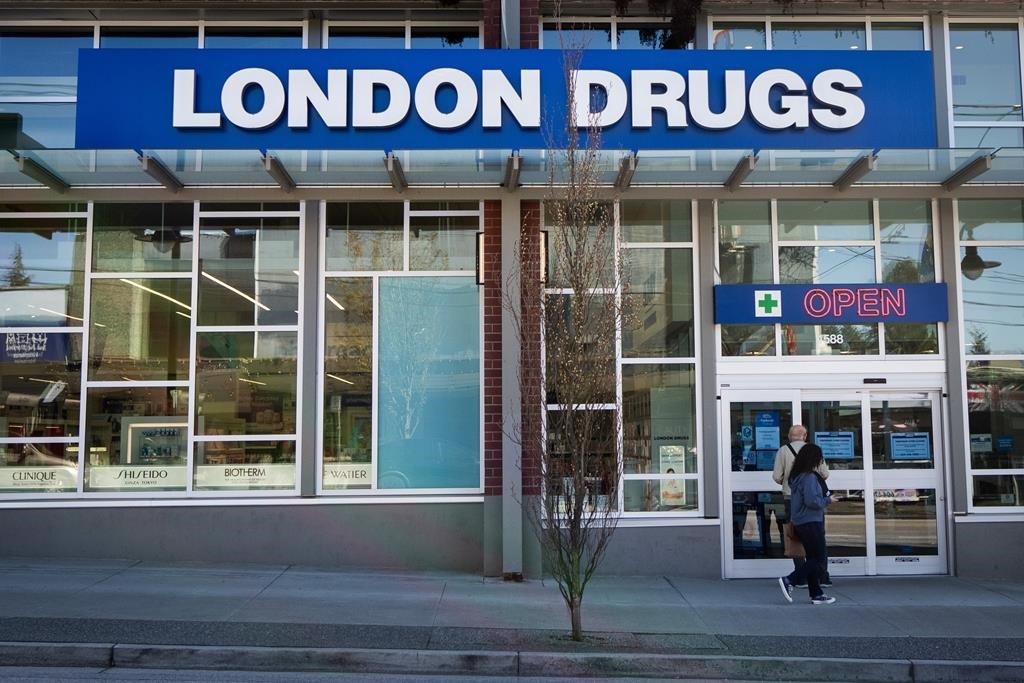 London Drugs begins ‘gradual’ reopening of stores in Western
Canada