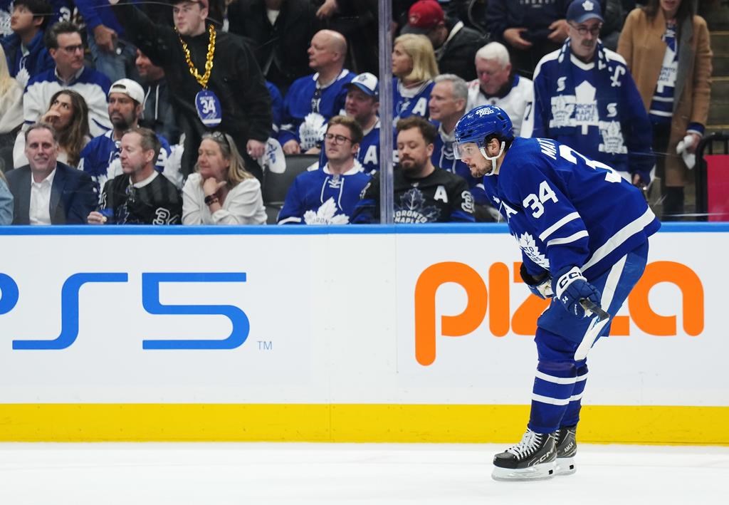 Auston Matthews to miss Leafs’ must-win Game 6
