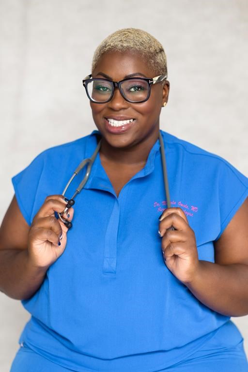 The Black Physicians’ Association of Ontario will be holding a conference today to address the barriers faced by Black youth in getting mental health care. Dr. Mojola Omole, president of the Black Physicians’ Association of Ontario, is seen in an undated handout photo. THE CANADIAN PRESS/HO-BPAO, Corina V. Photography, *MANDATORY CREDIT*