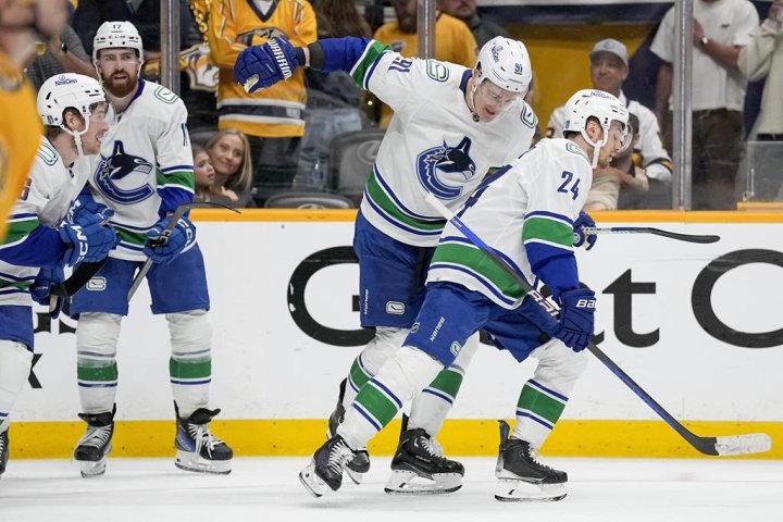 ‘Tough series’: Vancouver Canucks advance to Round 2 to face Edmonton Oilers
