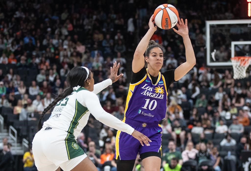 Canada’s Nurse helps lift Sparks past Storm in WNBA pre-season action in Edmonton