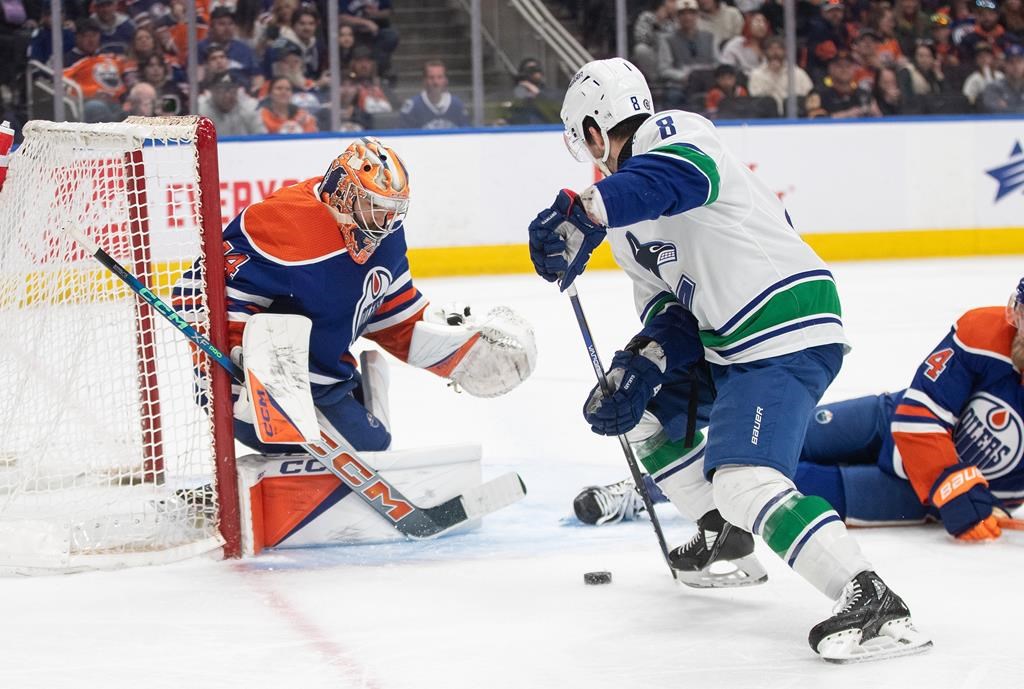 Oilers, Canucks NHL playoff series to start Wednesday in Vancouver