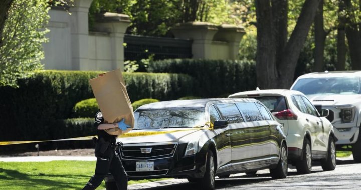 Човек се опитва да влезе в имота на Дрейк в Торонто, докато разследването на стрелбата продължава