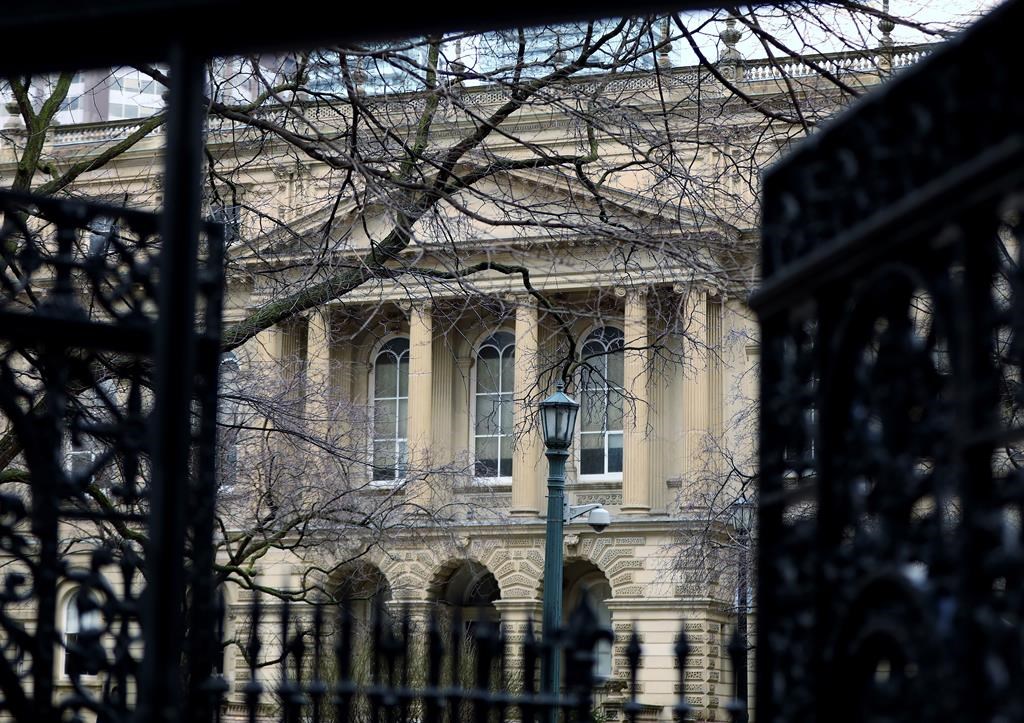 Ontario has appealed a judge's decision to strike down as unconstitutional parts of a controversial Ontario agriculture law that made it illegal to get a job on a farm under false pretences to expose conditions inside. The Ontario Court of Appeal is seen in Toronto on Monday, April 8, 2019. 