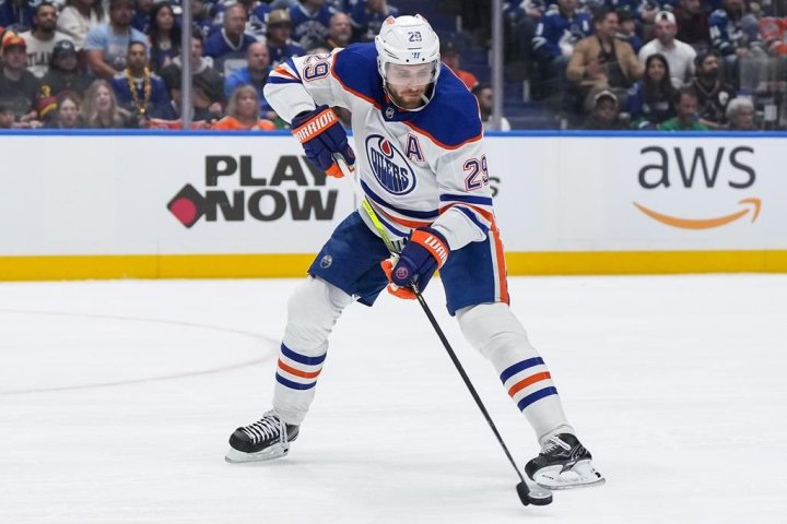 Edmonton Oilers star Leon Draisaitl a game-time decision for Game 2 against Canucks