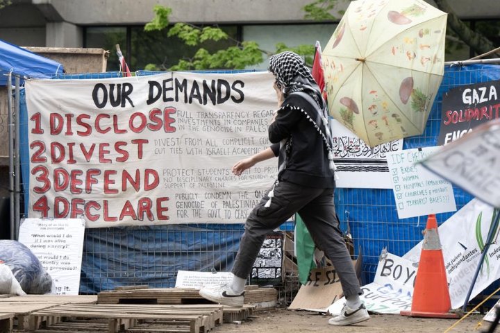 McGill seeking new injunction to dismantle pro-Palestinian encampment on campus