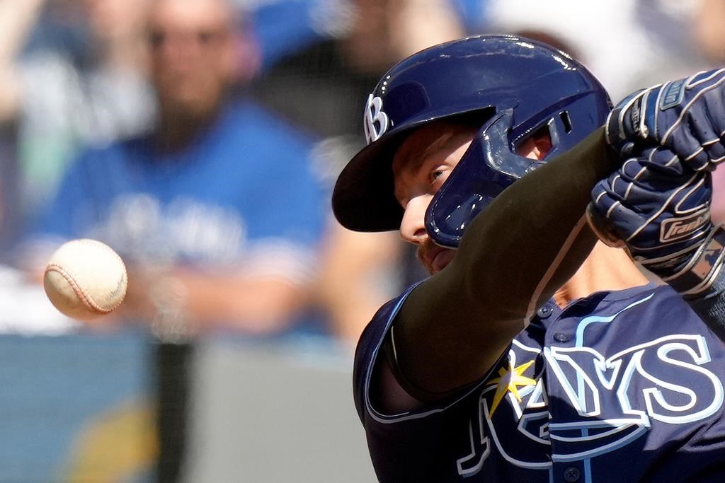 DeLuca’s two-run homer lifts Rays over Jays 5-4