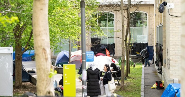 Université du Québec à Montréal търси забрана срещу пропалестинския лагер