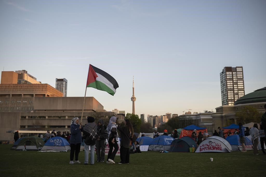 U of T says pro-Palestinian camp must end, but won’t cut ties with Israeli schools