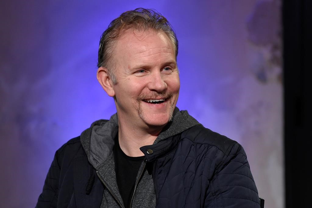 Filmmaker Morgan Spurlock participates in the BUILD Speaker Series to discuss the film, "Go North", at AOL Studios on Wednesday, Jan. 4, 2017, in New York.