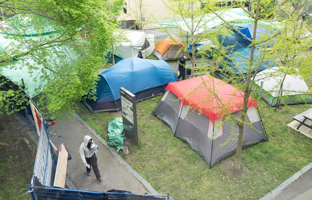 Partial injunction granted against pro-Palestinian encampment at UQAM