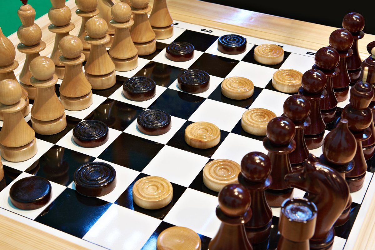 Mashup: Checkers & Chess Night - image