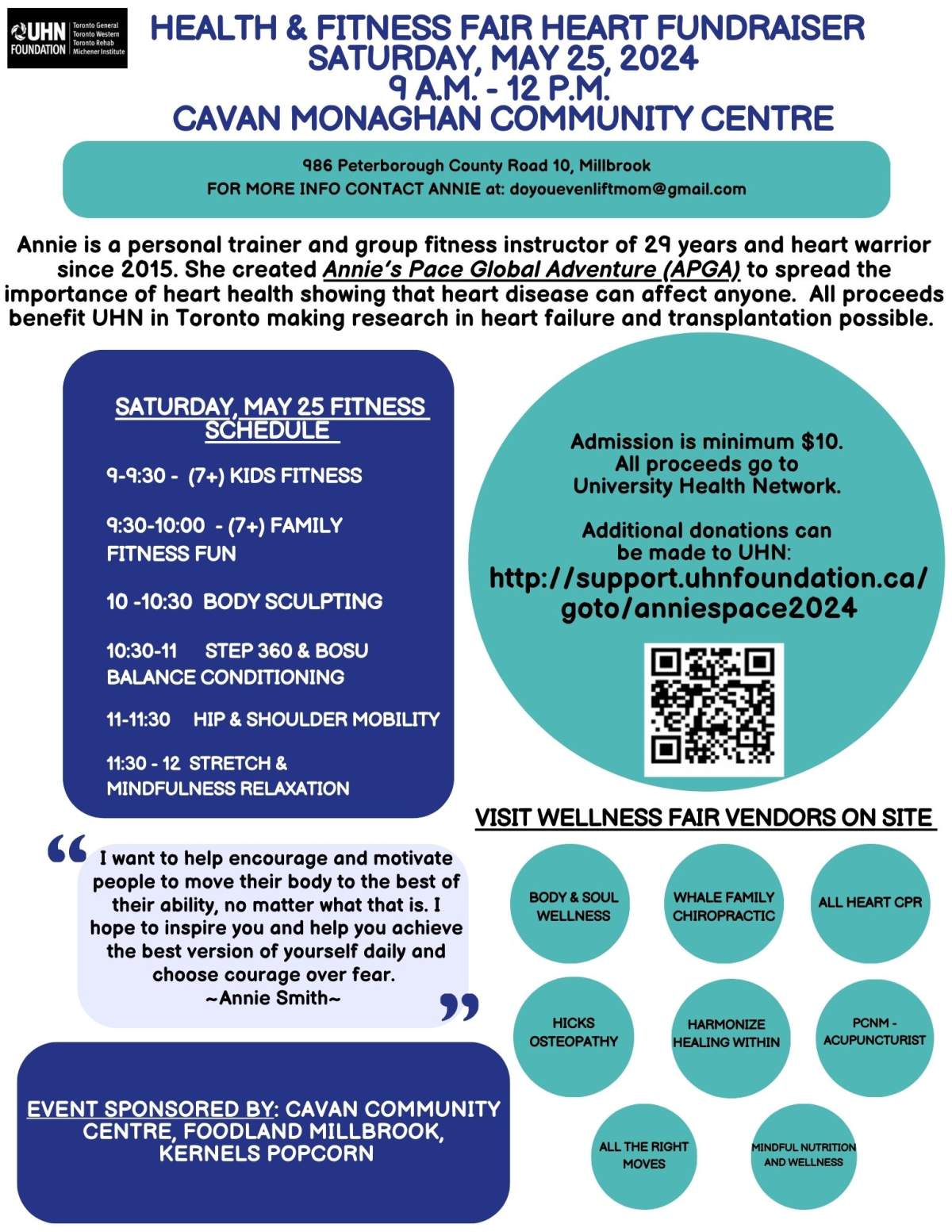 Health and Fitness Fair Heart Fundraiser - image