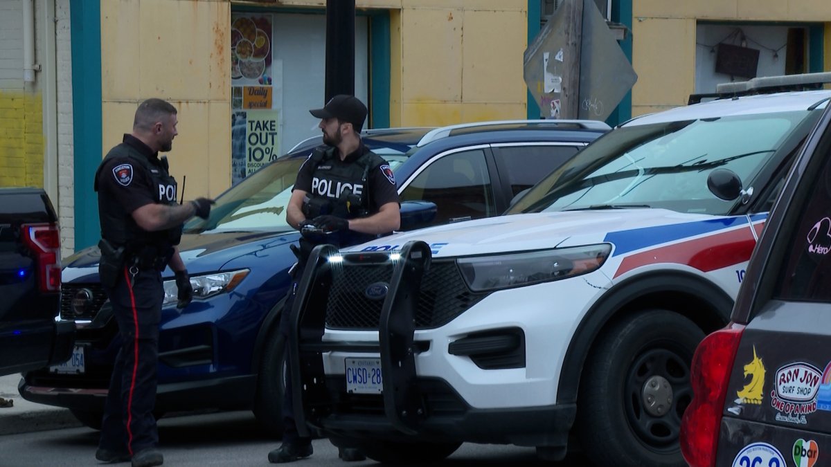 Kingston police say they've arrested a 49-year-old man after he was observed attempting to shoplift from a downtown business on May 8, 2024.