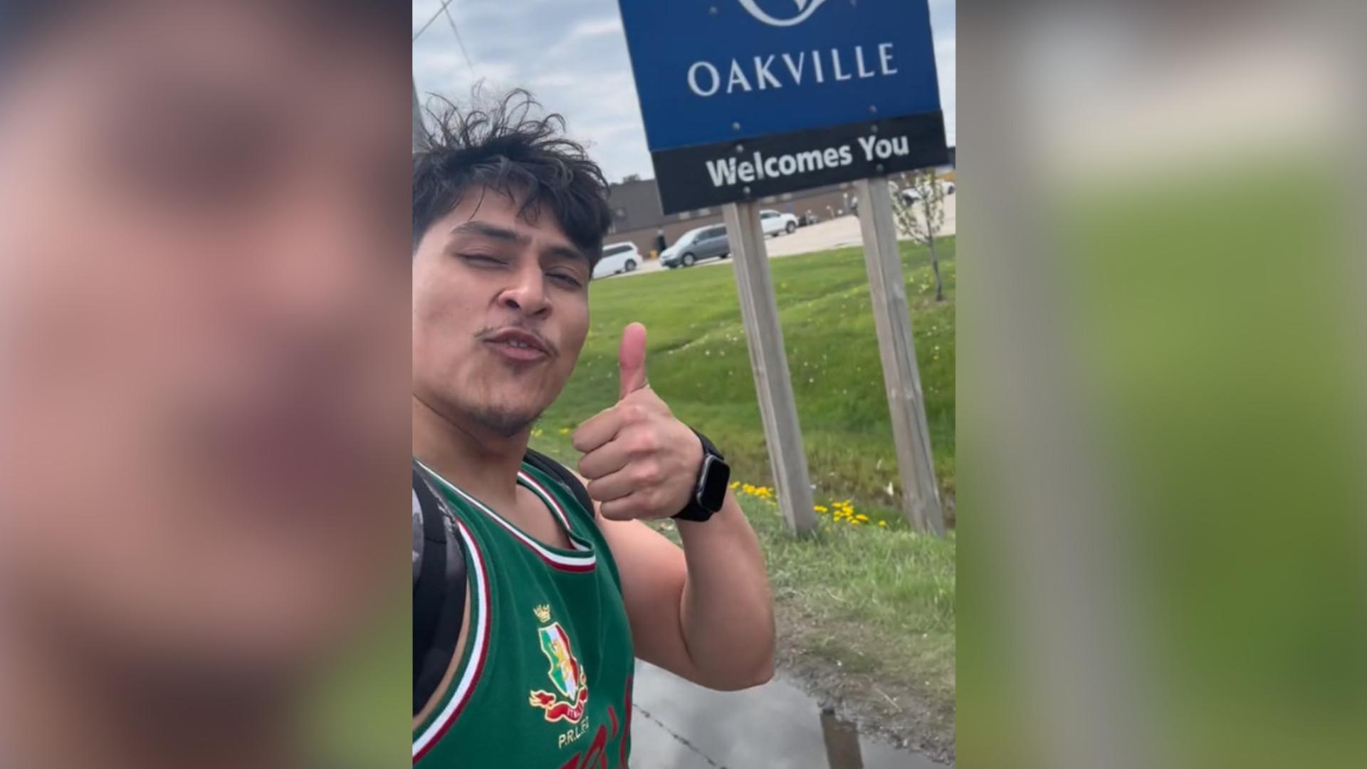 Оскар Амая казва че епичната му 21 часова разходка от мол