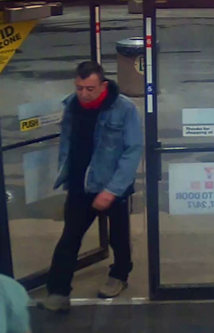 The Edmonton Police Service released images on Thursday of a suspect wanted in connection with two convenience store robberies on the city's north side this month.